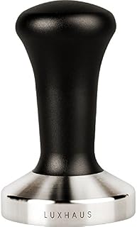 LuxHaus 49mm Espresso Tamper - Premium Barista Coffee Tamper with 100% Flat Stainless
