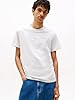 Tommy Jeans Mens TJM Slim Linear Chest Tee Ext Dm0dm18555 S/S T-Shirt, Grey (Lt Grey HTR), 4XL Plus UK #1
