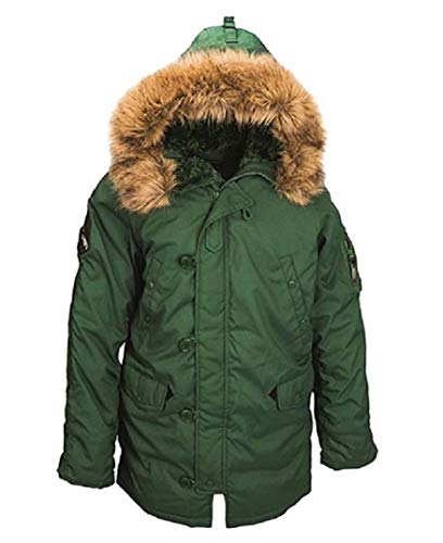 Alpha Industries Men's Altitude Jacket (3XL) Forest Green