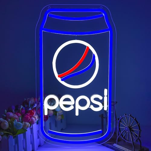 Image of Cola Neon Sign for Wall Decor Dimmable Neon lights for Bedroom Led Business Signs Suitable for Man Cave Bar Pub Store Bistro Restaurant Party Club Gift for Birthday Christmas Art Size 16.1*9In(ZYLD113)