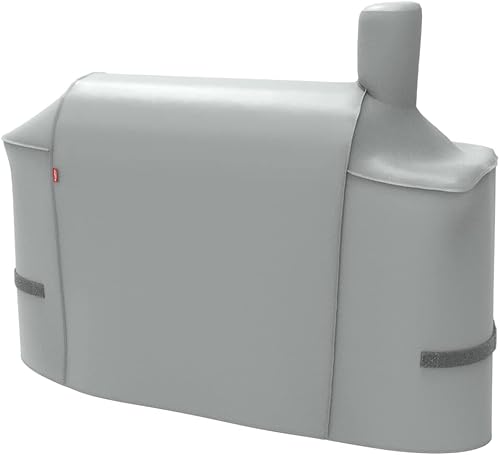 Miniatura 3 de BroilPro Accessories Cubierta de parrilla resistente para Pit Boss Austin XL1000SC1100Pro parrilla de pellets de madera, color gris