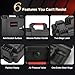 Drone Case for DJI Mini 4K: Waterproof Hard Travel Cases with Custom Foam for DJI Mini 2 /2 SE Fly Combo, Large Carrying Box for Drone, Batteries, Charger, Cable, Propeller & Accessories (Case Only)