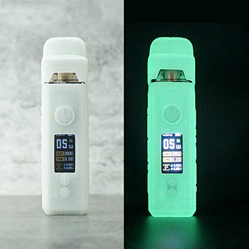 RUIYITECH Protective Silicone case cover Skin decal wrap for voopoo vinci Mod (Glow in the Dark)