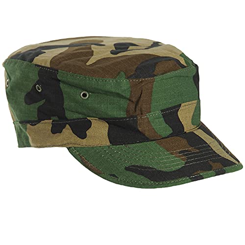 Mil-Tec Gorra de béisbol-12308020 béisbol, Woodland, XX-Large para Hombre