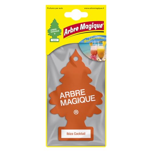 LAMPA Désodorisant Arbre Magique 'Ibiza Cocktail', Orange