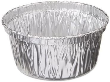 EcoQuality 4.0 Oz Leak Proof Aluminum Portion Cups - Disposable Metal Condiment & Baking Containers - Ideal for Sauces, Samples, Condiments, Jello Shots, Baking, Catering, Parties and More (2000)