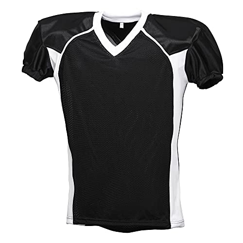 FOOTBALL JERSEY-YOUTH-BLACK-SM