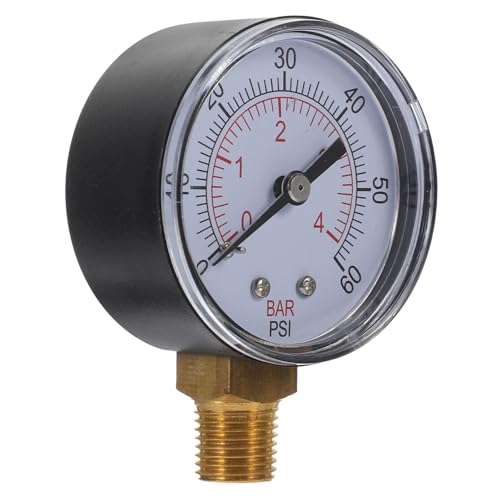BESPORTBLE 1 Set of Swimming Pool Pressure Gauge Compact Filter Water Pressure Gauge Pool Supply