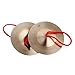 1 Par de Cobre Platillos Musicales Juguetes de Instrumentos de Percusión para...