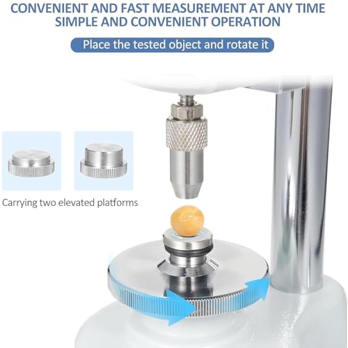 Durómetro de pellets digital para evitar el desmoronamiento de alimento y grano 6