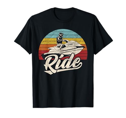 Jetski Fahrer Jetski Zubehör Extremsportler Jetski T-Shirt
