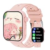MOONKIDS Smart Watch per bambini per ragazzi e ragazze, Smart Watch per bambini con SOS, fitness tracker, monitoraggio del sonno, impermeabile IP67, giochi, musica, sveglia, regalo per ragazzi e