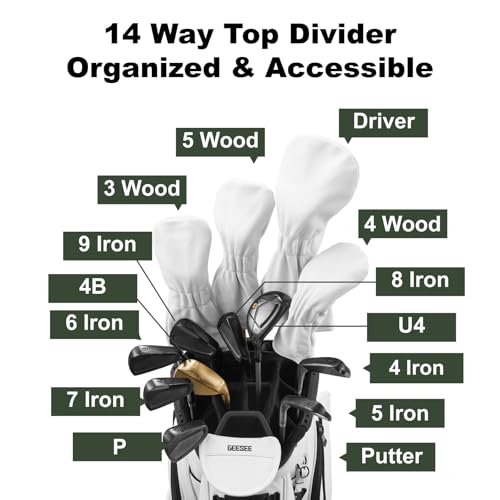 GEESEE 14-Way Cart Bag