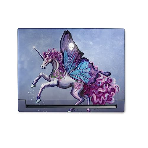 Image of MightySkins Skin Compatible with Alienware M18 R1 (2023) Full Wrap Kit - Lilac Unicorn | Protective, Durable, and Unique Vinyl Decal wrap Cover | Easy to Apply & Change Styles | Made in The USA