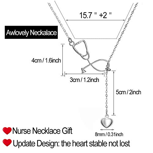 Your Always Charm Presentes de enfermeira para mulheres, presentes de semana das enfermeiras, colar