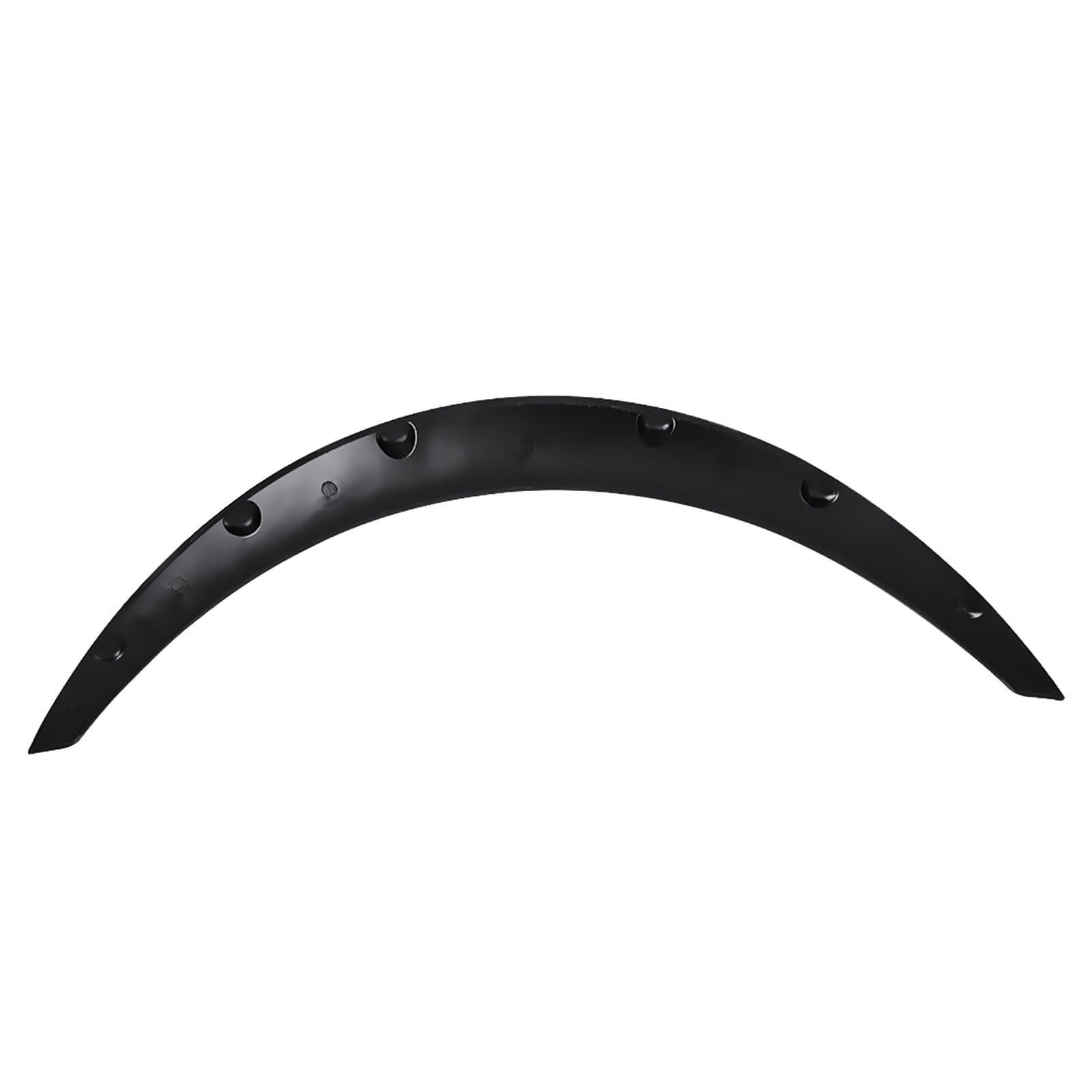 Protector de cejas para ruedas de plástico PP negro, 4 piezas, compatible con vehículos todo terreno