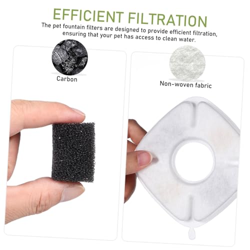 Filtro de repuesto para fuente de agua para perros y gatos 12 unidades miniatura 5