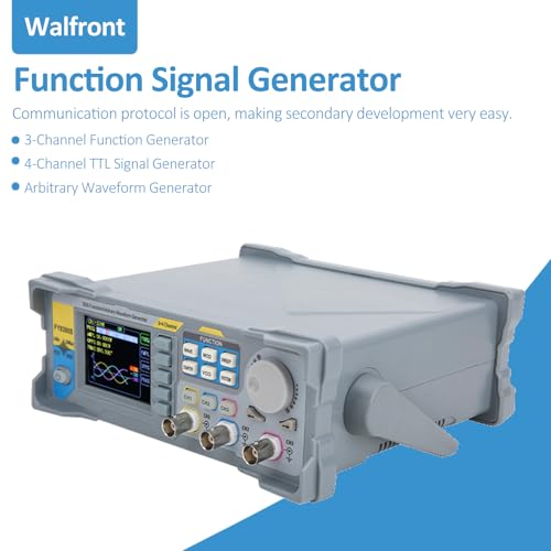 Image of 3-Channel Arbitrary Waveform Generator DDS Function Generator with 250MSa /s Sampling Rate 4 TTL Outputs Frequency Counter and Meter(FY8300S-20M US)