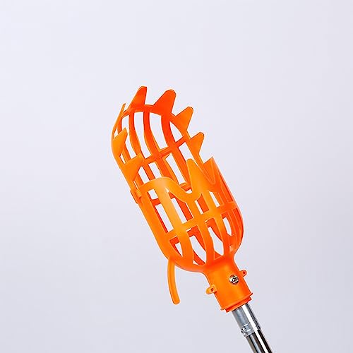 HASMI Fruit Picking Basket, Adjustable Fruit Picker Tool, Professional Gardening Fruit Picker Tool, for Picking Pear, Peach, Orange