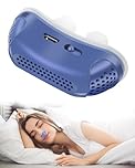 Sleep Apnea Devices Electronic Micro CPAP Anti Snoring Maskless Machine Portable Lightweight Mini Sleep Airflow Aid with USB Cable for Snoring Relief, Home, Travel for Men Women All Nose Shapes