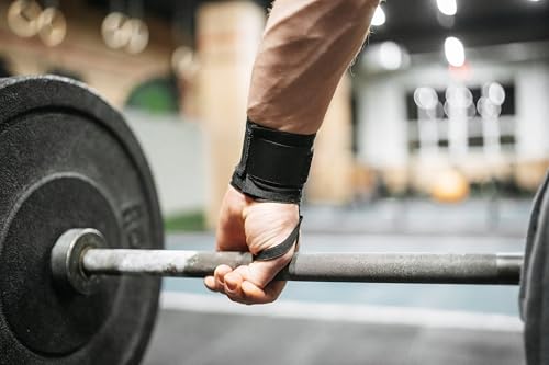 Image of WARM BODY COLD MIND - Premium Cotton Weight Lifting Wrist Wraps for Cross Training, Powerlifting, Deadlift, Weightlifting, Gym, Wrist Straps, Workout, Fitness, Heavy-Duty Support