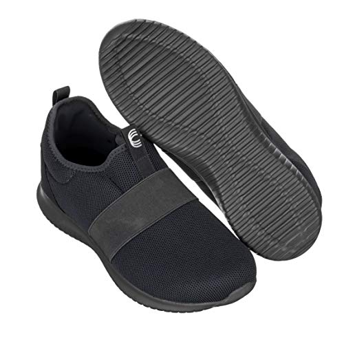 Image of CALTO Men's Invisible Height Increasing Elevator Shoes - Grey Ultra Feather Lightweight Sporty Sneakers - 2.1 Inches Taller - Q121 - Size 13 D(M) US