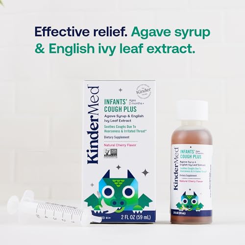 Kindermed Infants' Cough Plus, Made With Organic Agave Syrup And English Ivy Leaf Extract thumb #2