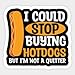 Stickers Viny Sausage BBQ Hot Dog Design for A Hotdog Lover - Vinyl Stickers Laptop Decal Water Bottle Sticker Funny Sticker â€¦1106