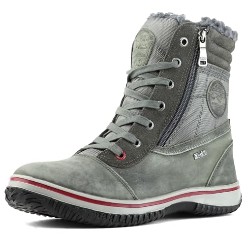 Image of PAJAR Men's Trooper 2.0 Nubuck Waterproof Lace-up Zip Winter Boots Snow