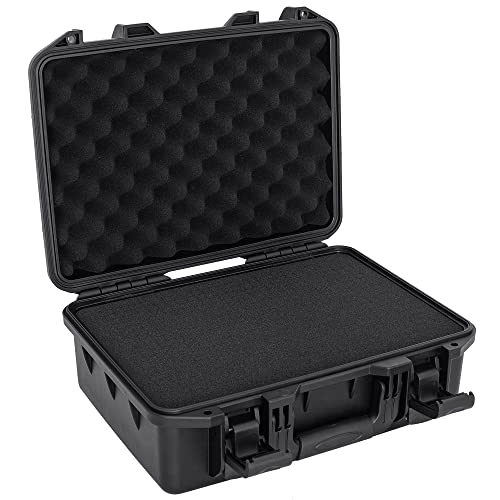 Recopilación y reviews de Cajas de Polipropileno para Bricolaje los mejores 10. 28 TORIBIO - Funda rígida para micrófono, drones, cámaras, equipos, estuche de almacenamiento portátil, caja rígida IP67, resistente al agua y anticaída para viajes, salidas de...