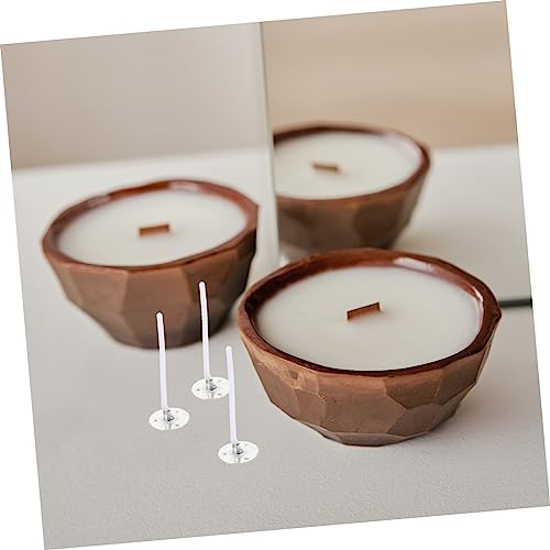 Gadpiparty 240 piezas mechas para velas DIY de algodón natural miniatura 4