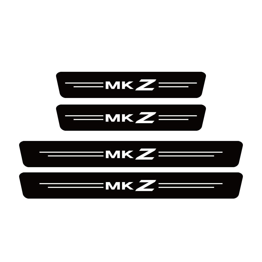 SDYAYFGE 4Pcs Kick Plates Car Door Sill Protector,for MKZ