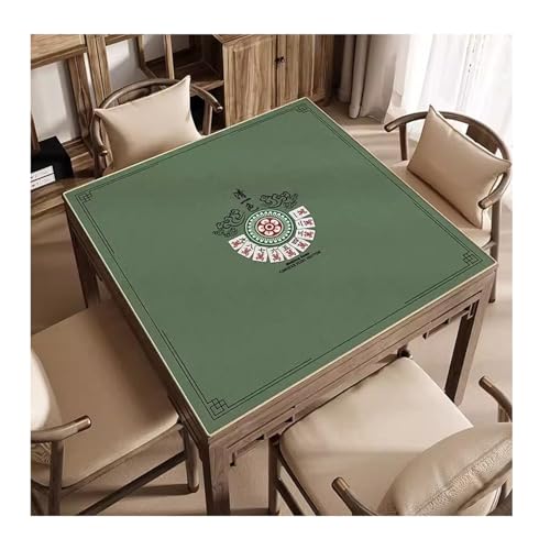 Tapete para mesa de Mahjong, terciopelo cuadrado 85x85 cm miniatura 1