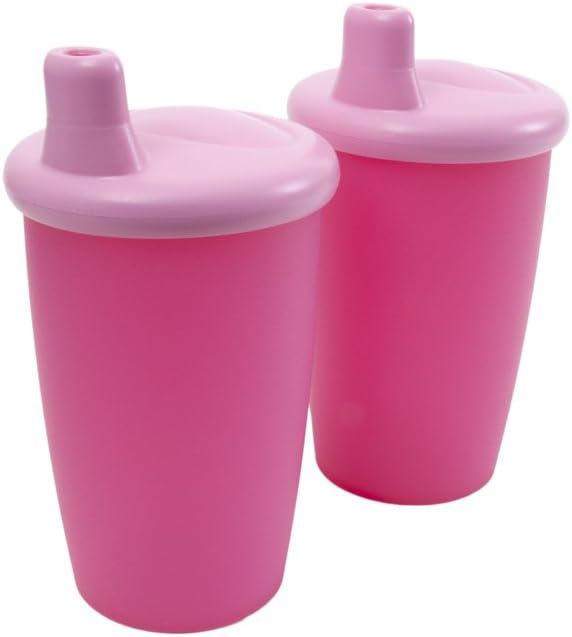 Anywayup Classic Beaker (300 ml, Pack of 2, Pink)