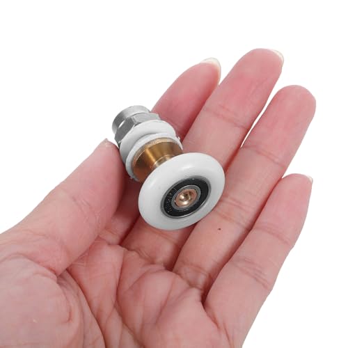 Rodamientos suaves Mikikit impermeables para puertas correderas de vidrio de ducha 5