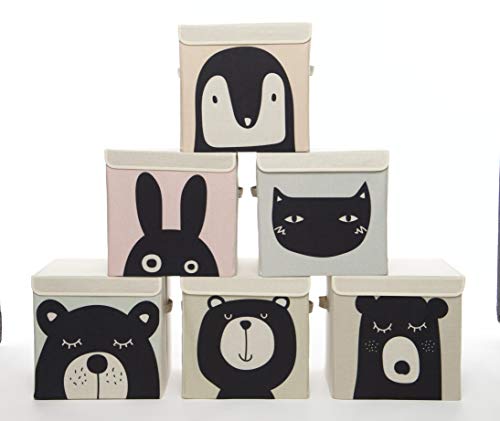 Caixa Organizadora Infantil Com Tampa - Pinguim