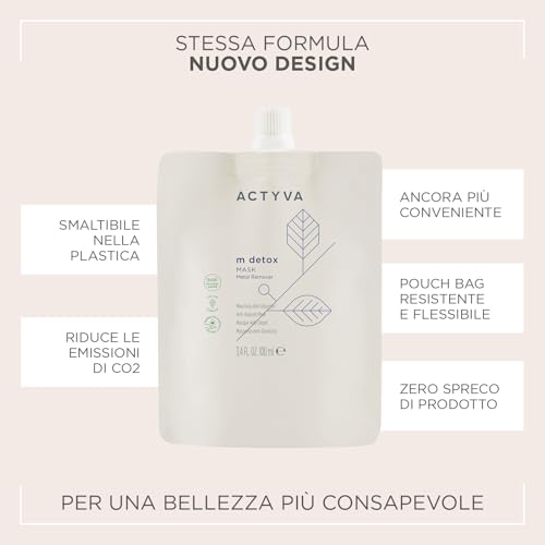Kemon Actyva M Detox Maschera Detossinante Contro L’Acqua Dura 100 Ml - 5