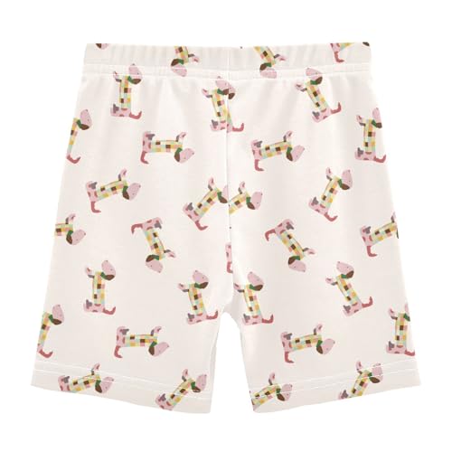Girls' Shorts Soft Summer Soft Boxers Short Cute Dachshund Leggings Dance Bottoms3
