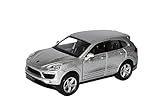 Fahrzeug ist ca 14 cm lang New Ray Porsche Cayenne SUV Silber 2. Generation Ab 2010 1/32 Modell Auto