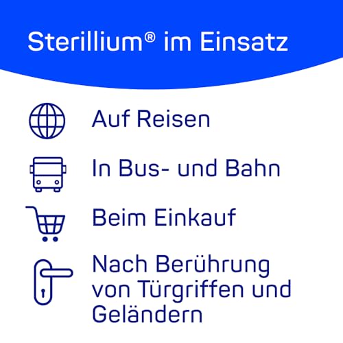 Sterillium: alkoholisches Hände-Desinfektionsmittel mit sehr guter Hautverträglichkeit, 500ml