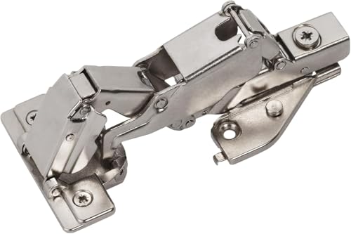 Amerock 2 Pack Full Overlay 165 Degree Lazy Susan Bi-Fold Door Soft-Closing Concealed Hinge for Face Frame Cabinet