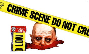 Horror-Shop Nastro per Scene del crimine / Nastro