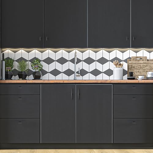 Image of Ravinte 30 Pack Cabinet Handles Matte Black Cabinet Pulls Kitchen Cabinet Handles,Curved Drawer Pulls in 1-3 /4 Inch Length with Single Hole Arch Kitchen Cabinet Hardware
