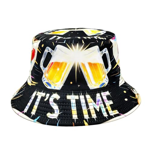 Image of Bucket Hat for Women Men,Travel Sun Beach Cap,Unisex Fishing Outdoor Boonie