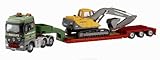 corgi volvo f88  Corgi Cc13816 Heavy Haulage Mercedes-benz Actros Nooteboom Low Loader & Volvo Excavator Ec210 J B Rawcliffe & Sons 1:50 Scale Die Cast Truck