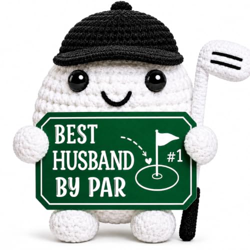 Golf Gifts for Husband Golf Gift for Men Golfer Crochet Golf Ball Handmade