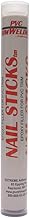 PVC TrimWelder Nail Sticks 4 Ounce, for Filling Nail Holes in PVC, Cures Off-White to Light Grey, Useful for Finishing Trim Installations as Needed - Can Be Sanded, Drilled, Sawed and Painted