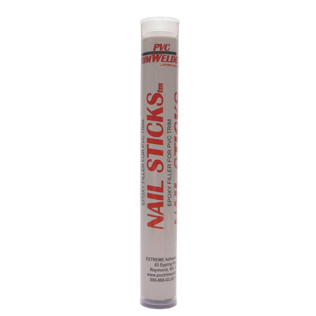 PVC TrimWelder Nail Sticks 4 Ounce, for Filling Nail Holes in PVC