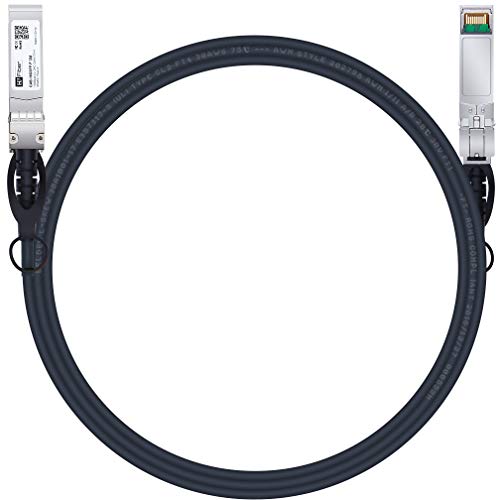 10Gb/s SFP+ DAC Cable,3-Meter (10ft), 10GBase-CU pasivo de Cobre Directo Twinax SFP + Cable, para Cisco SFP-H10GB-CU3, Ubiquiti,Netgear y Otros Switches y Nic