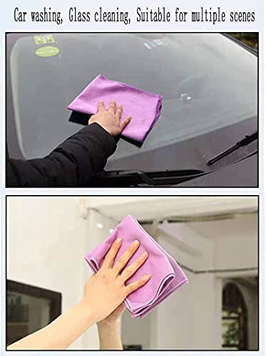 U/B 6-Pack Fish Scale Microfiber Polishing Cleaning Cloths,Lint-Free Super Absorbent Microfiber Cloths thumb #6